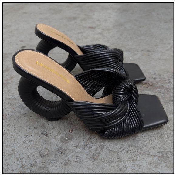 Lemonade Akira The Hamptons Round Heel Sandal W 7.5 - Picture 3 of 6